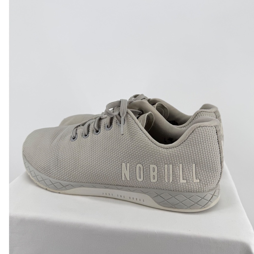 NOBULL Trainer Grey SuperFabric Training Shoes Mens 11 Womens 12.5
